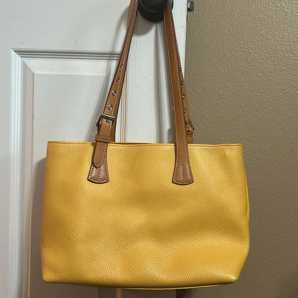 Dooney and Bourke pebbled leather Emily tote - Picture 2 of 6
